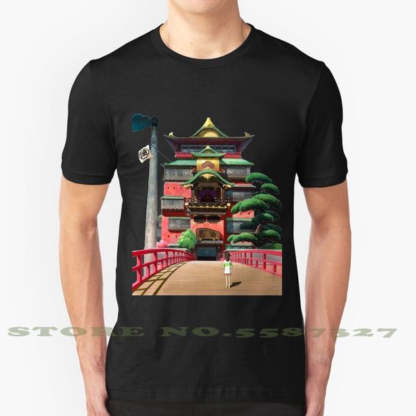 

spirited away summer funny t shirt for men women spirited away hayao miyazaki anime bathhouse