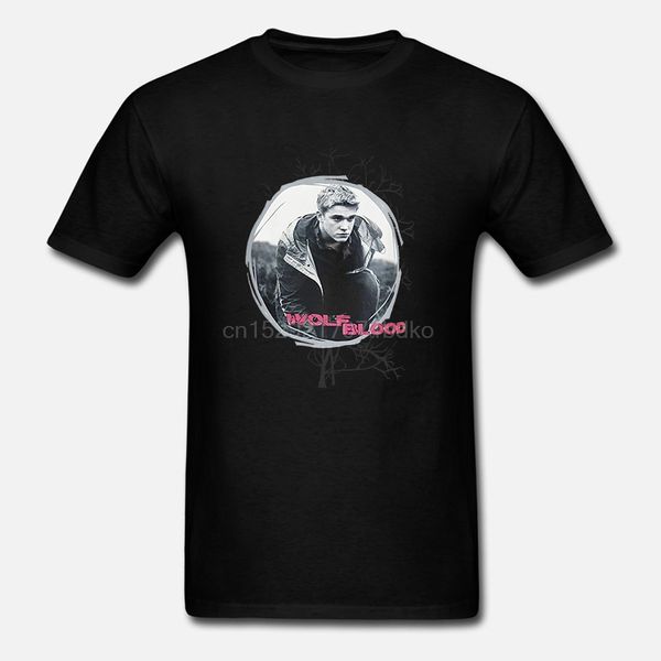 

official wolfblood rhydian morris girls t-shirt