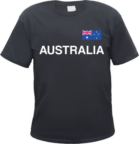 

australia t-shirt - australia - black or white - s to 3xl