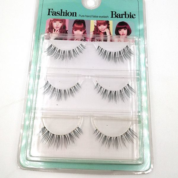 

false eyelashes 3 pairs/set natural long eye extension