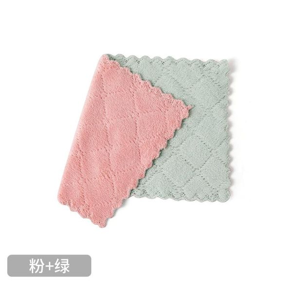 

rag cleaning cloth for washing dishs non-stick oil rag absorbs water kitchen gadgets double side absorbent dishcloth kitchen tools