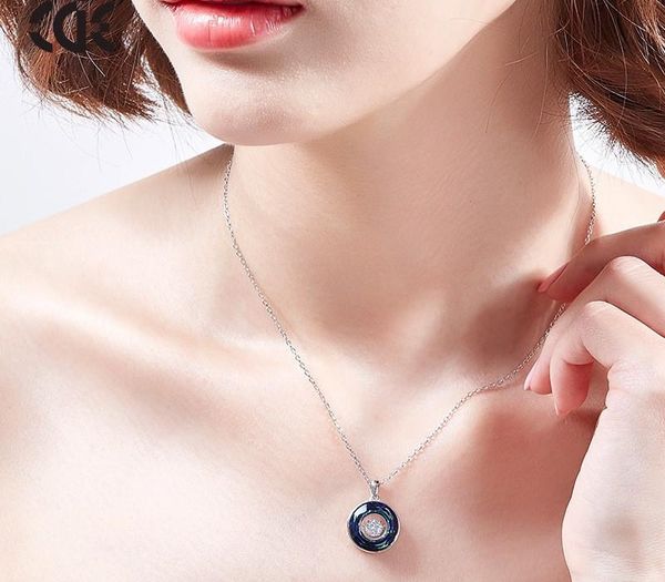 

europe and the united states new beating mind s925 sterling silver necklace women with swarovski elements11