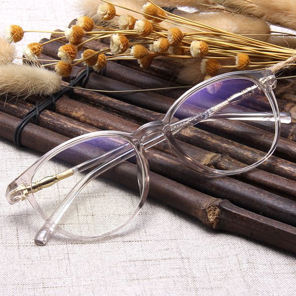 

fashion sunglasses frames clear glasses frame for women vintage round eye female plastic transparent optical, Black