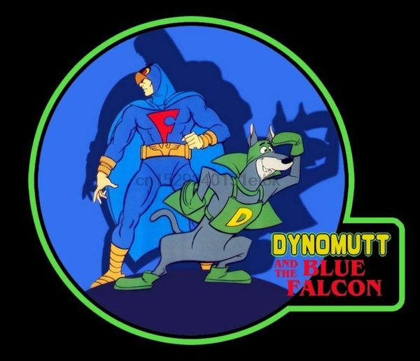 

70 hanna barbera мультфильм классический dynomutt синий сокол пользовательских тройник любой размер
