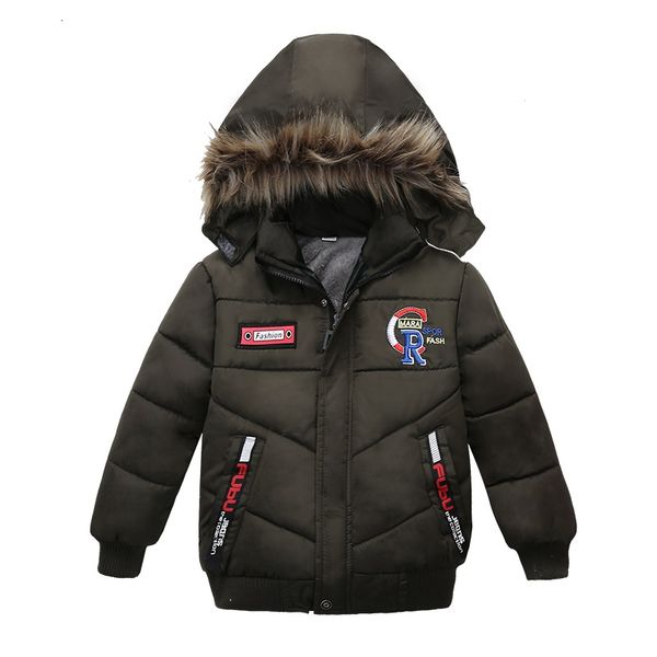 

fashion boys winter jackets warm coat kids clothes snowsuit outerwear & coats children clothing baby hooded jacket infant parkas, Blue;gray