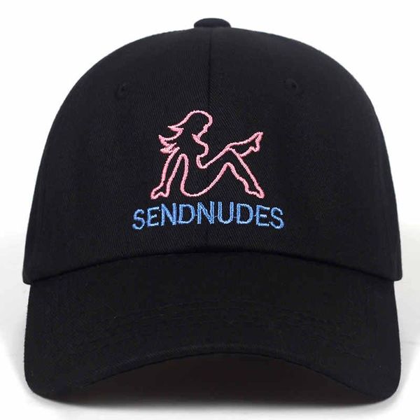 

hat бейсбол для новый папа 2019 hip sendnudes хлопок snapback женщины мужчины регулируемое вышитые хоп cap dpgvq yh_pack, Black