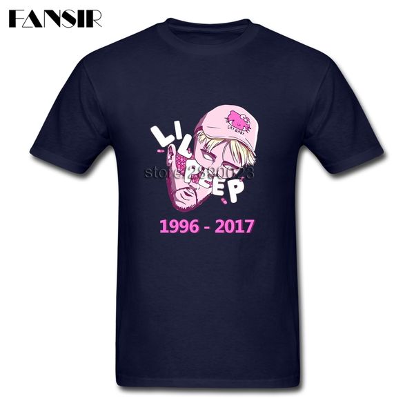 

2020 последние lil peep футболка homme белый с коротким рукавом на заказ men t shirt streetwear over размер