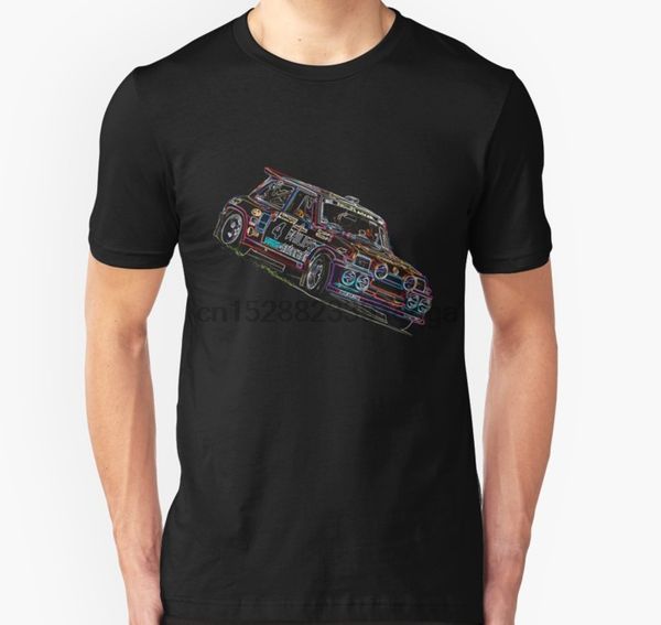 

men short sleeve tshirt renault 5 maxi turbo t shirt women t-shirt