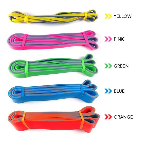 

resistance bands multifunction elastic for fitness rope exercise equipment pilates workout latex tube pull training