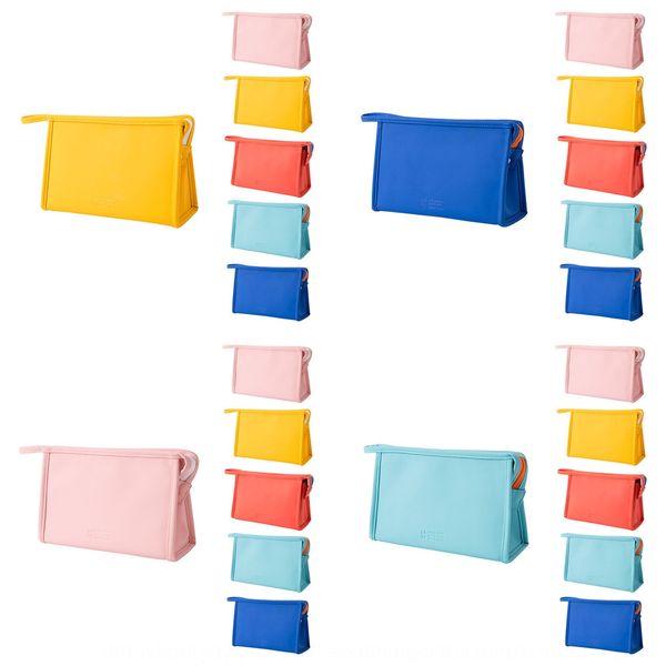 

new cosmetic pu briefcase storage bag candy color cosmetic storage bag wu3x7