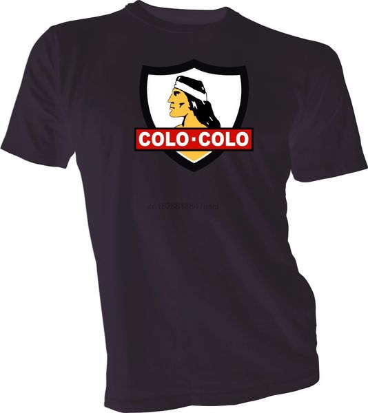 

colo colo chile black t-shirt jersey handmade