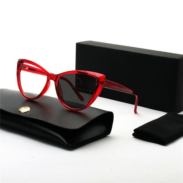 

sunglasses transition pochromic progressive multifocal reading glasses women&men classic oversize frame presbyopic nx, White;black