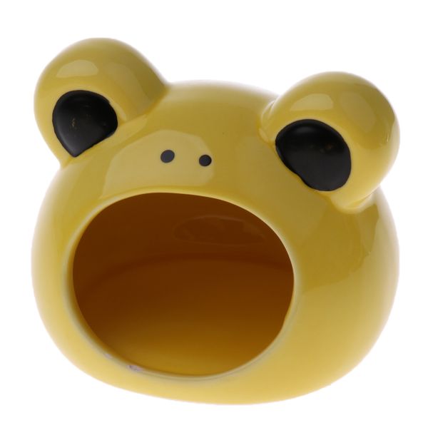 

ceramic hamster bed shape plush comfortable sleeping small animal pet house