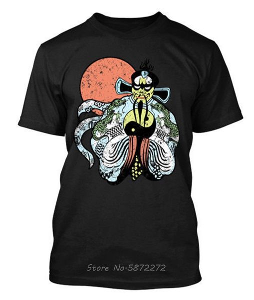 

fu manchu little trouble china - custom men's black t-shirt summer style tee shirt men cotton o-neck tshirt anime