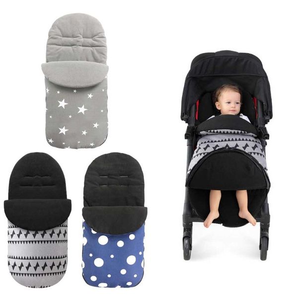 

windproof baby sleeping bag winter warm footmuff infant stroller cushion 19qf