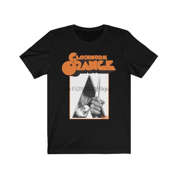 

a clockwork orange retro movie tshirt tee shirt available in many colours