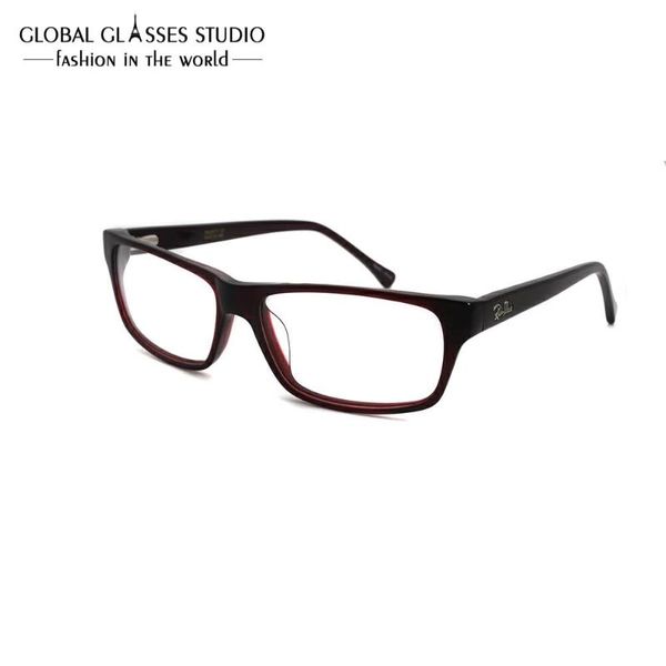 

new fashion italy design glasses for men or women brown acetate eyeglasses eyewear rm0673-c5, Black