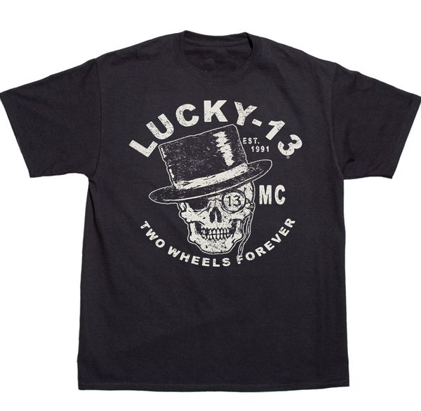 

lucky 13 the 2 wheeled hatter tee