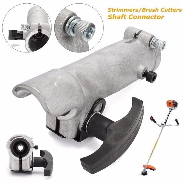 

new shaft connector joining clamp 26mm 9 spline for various trimmer brush cutter