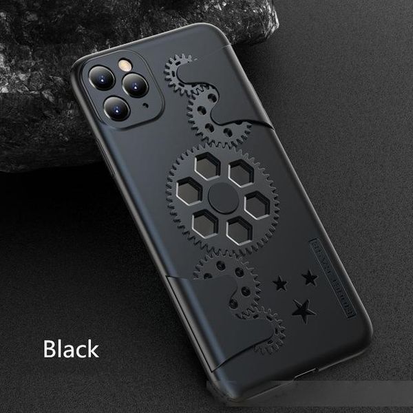 

fashion phone case cover iphone 11 pro max case xs max xr x cover mechanic rotary decompression gear coque iphone 11 pro case 7 8 plus