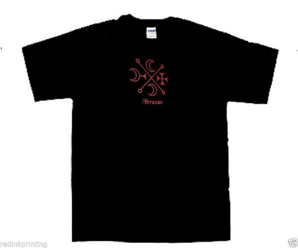 

sigil of abraxas t shirt demons goetia occultism small to 2 extra large size