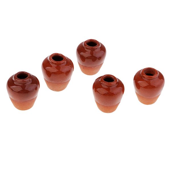 

micro landscape mini vase doll house ceramics decor vase set