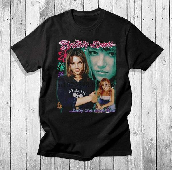 

britney spears baby one more time cotton black men s-4xl t-shirt v957