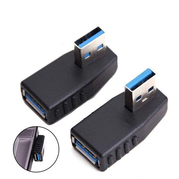 

usb 3.0 adapter 90 degree male to female coupler connector plug left angle and right angle by oxsubor