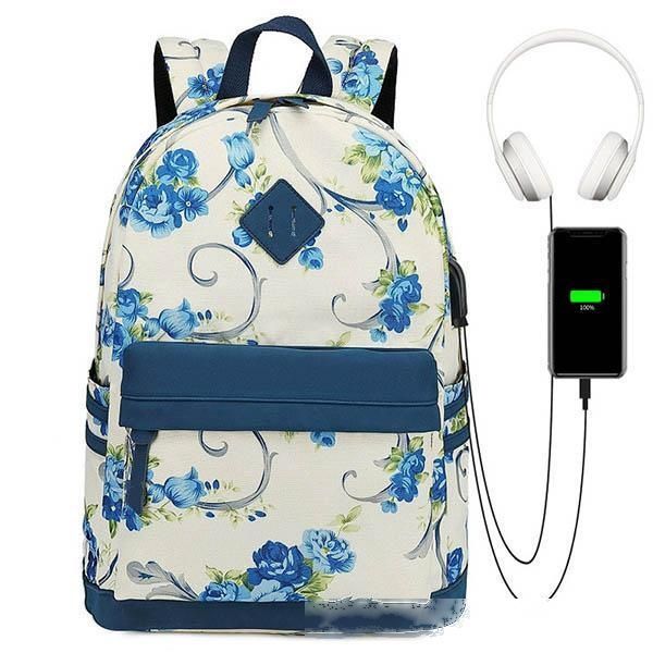 

canvas school bag computer backpack waterproof backpack multifunctional backpack large capacity rucksack school bags travel rucksack new
