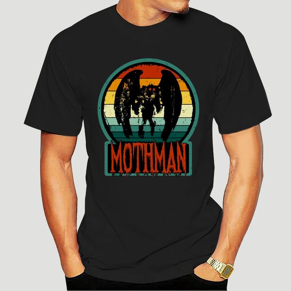 

men funny t shirt fashion tshirt mothman point pleasant retro vintage version women t-shirt-1501d