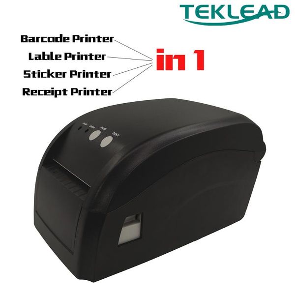 

printers teklead label printer thermal receipt 2 in 1 bill sticker barcode 20mm-80mm for android iso windows