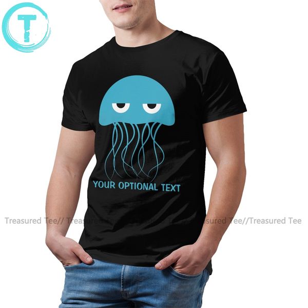 

jellyfish t shirt funny jellyfish custom t-shirt summer short sleeve tee shirt funny 100 percent cotton tshirt