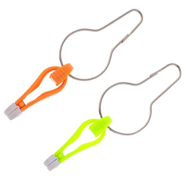 

2pcs рубанок board power grip plus кольцо релиз клип с крючком желтый и оранжевый