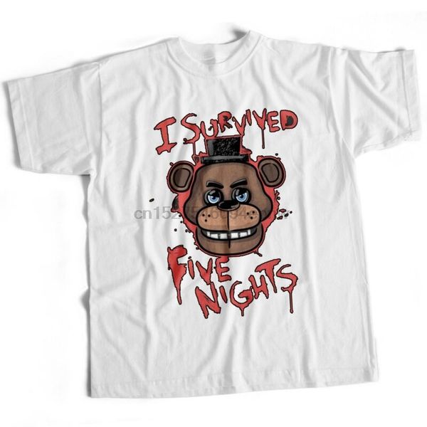 

five nights at freddy's freddys fnaf film movie mens retro fnf foxy 6 t shirt