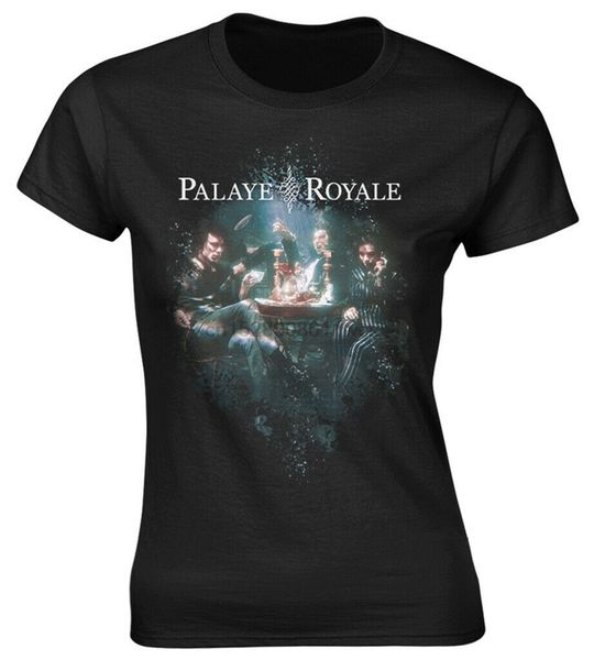

palaye royale boom boom room damen t-shirt figurbetont - neu und offiziell