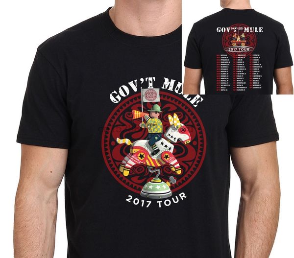 

new govt mule tour 2020 mens t-shirt size s-to-xxl