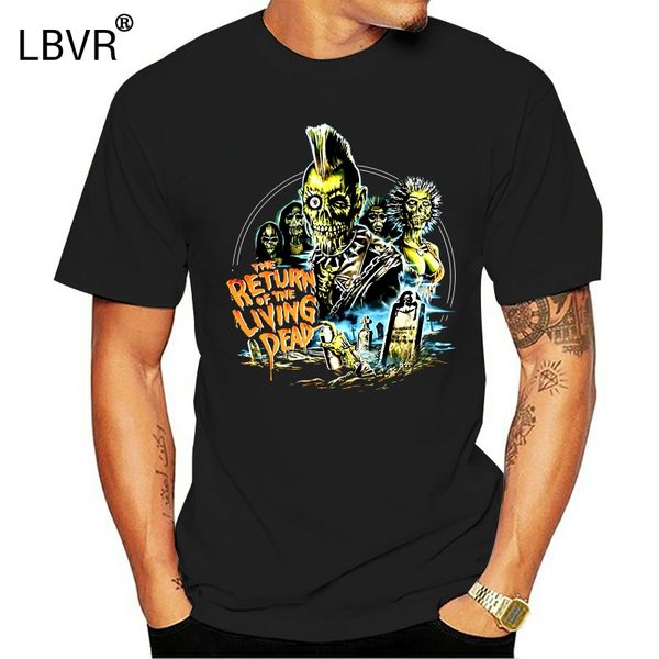 

the return of the living dead movie men funny t shirts streetwear fashion tshirt homme 2019 tshirts skull