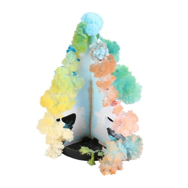 

7pcs magic growing christmas trees home office deskwishing tree decor
