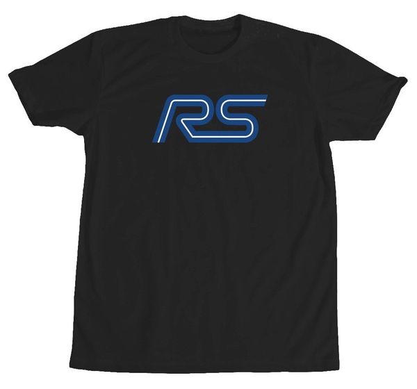 

2019 горячая продажи мода focus rs logo tee shirt качества pre shrunk америка автомобиль мотор fiesta r гонки футболочка