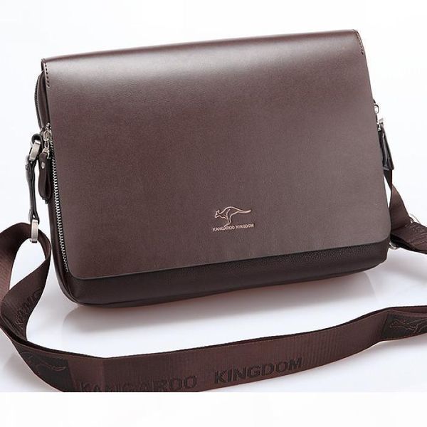 

designer-small men messenger bags quality kangaroo leather shoulder man bag casual briefcase fashion men travel bags bn006-1