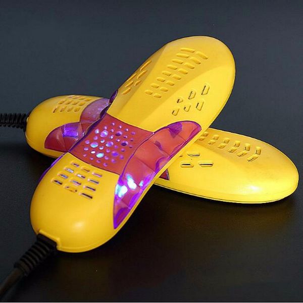 

220v 10w race car shape voilet light shoe dryer foot protector boot odor deodorant device shoes drier heater eu/us plug