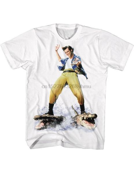 

ace ventura croc surfin' white t-shirt