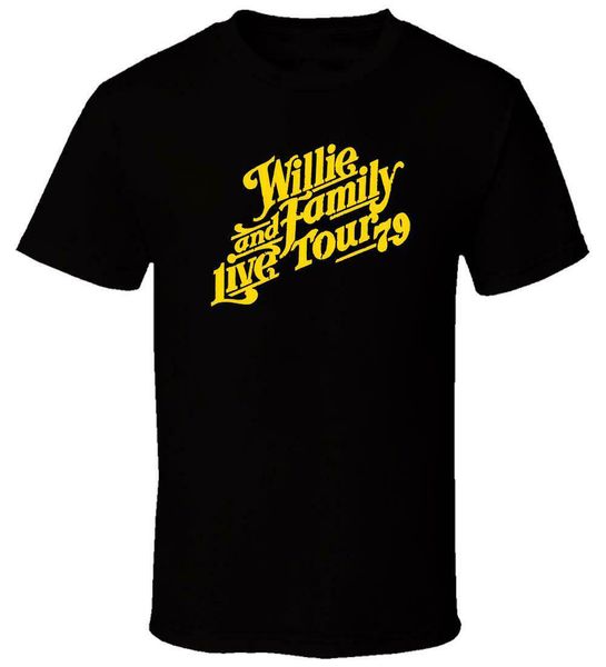 

new willie nelson 1979 family tour 1 new t-shirt usa size cotton tee shirt style
