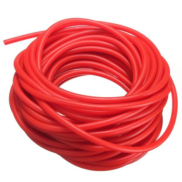 

resistance bands tubing exercise rubber band catapult dub slings elastic, red 10m