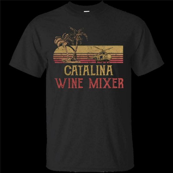 

catalina wine mixer vintage t-shirt men's tee shirt short sleeve s-5xl vintage tee shirt