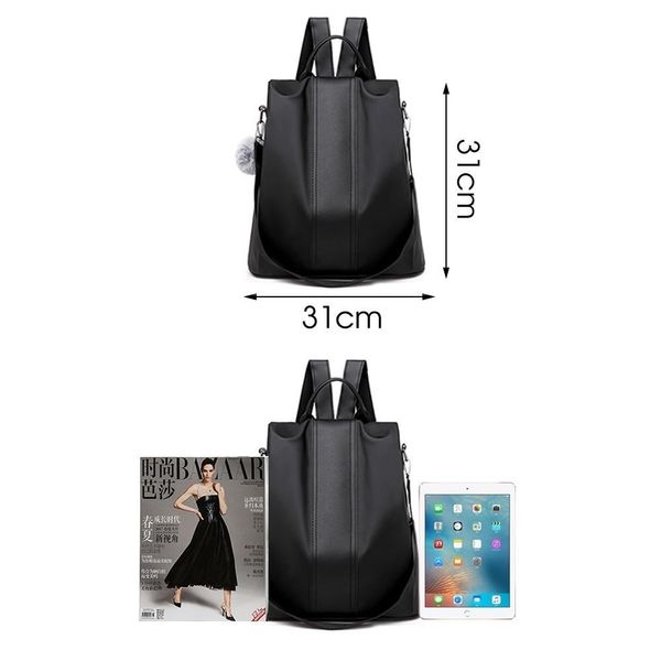 

женщины кожа hairball сумка женский pu рюкзак рюкзак женского рюкзака мода mochila подростки рюкзак плечо qghgw yh_pack