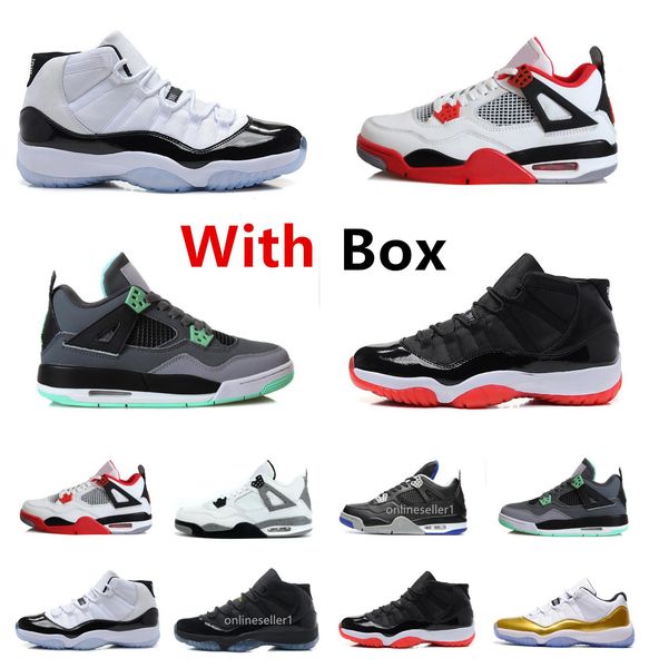 

2020 bred travis 11s 4s basketball shoes new designer space jam concord white cement black cat 4 11 women men sports shoes sneakers