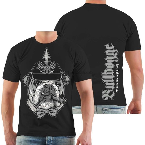 

футболка bulldog - земля нуждается в пространстве английский бульдог английский старый dogs2019 марка одежды men отпечатанных дизайн одежды