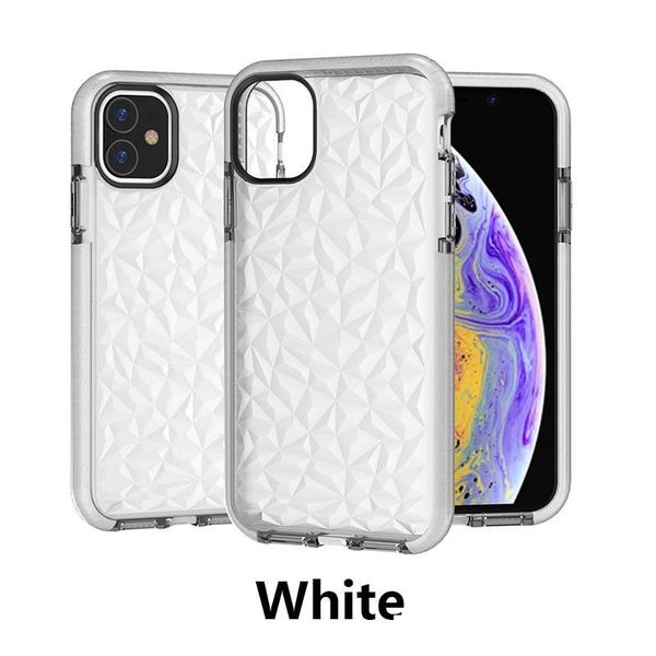 

diamond pattern phone case for iphone xs max for iphone 11 xr x 8 7 6s 6 plus back cover lovely candy color anti knock cases