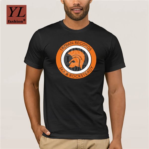 

designer t shirt trojan records ska rocksteady orange printed 2020 summer design short sleeve o neck personality t-shirt